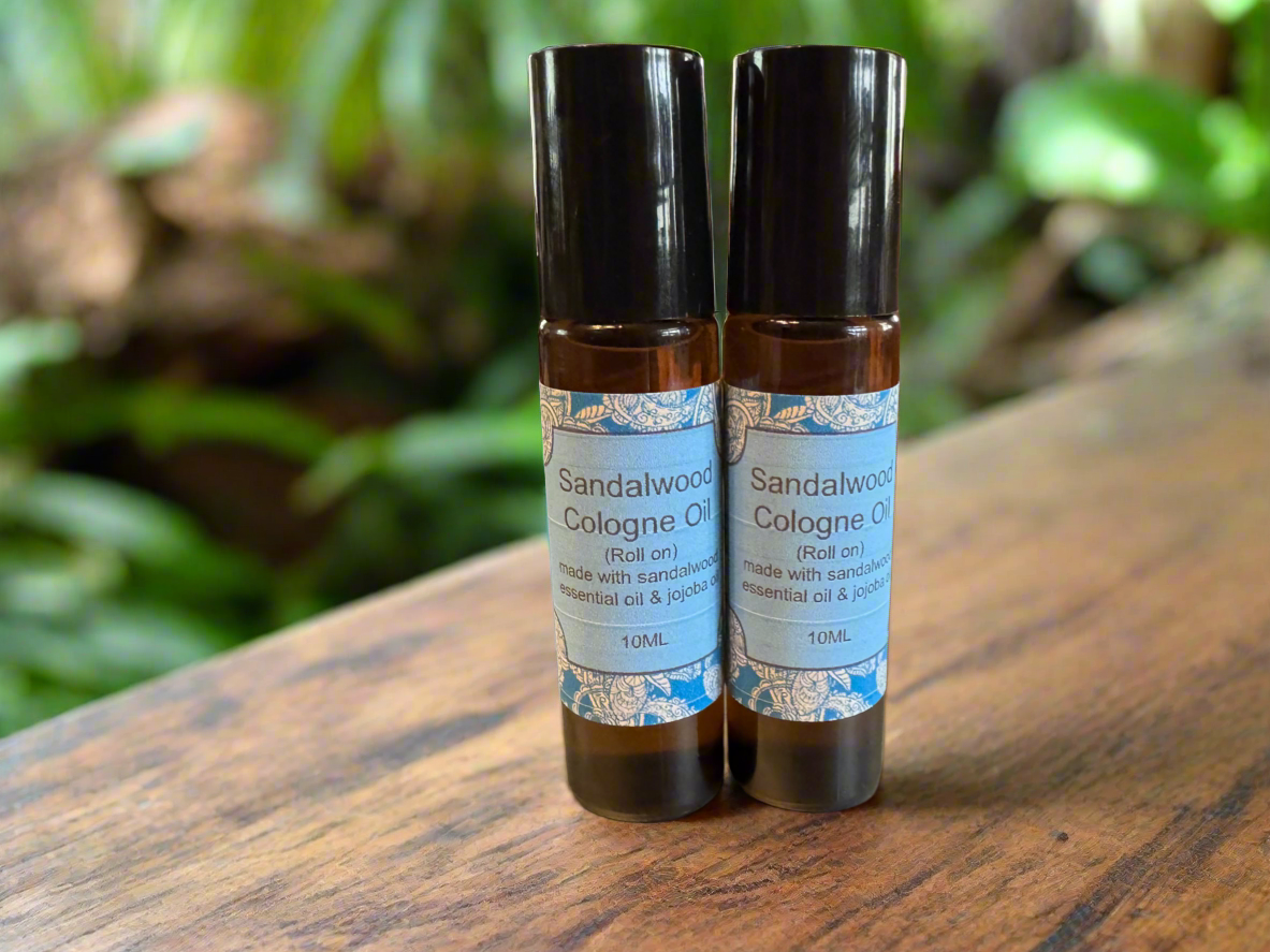 Sandalwood cologne oil