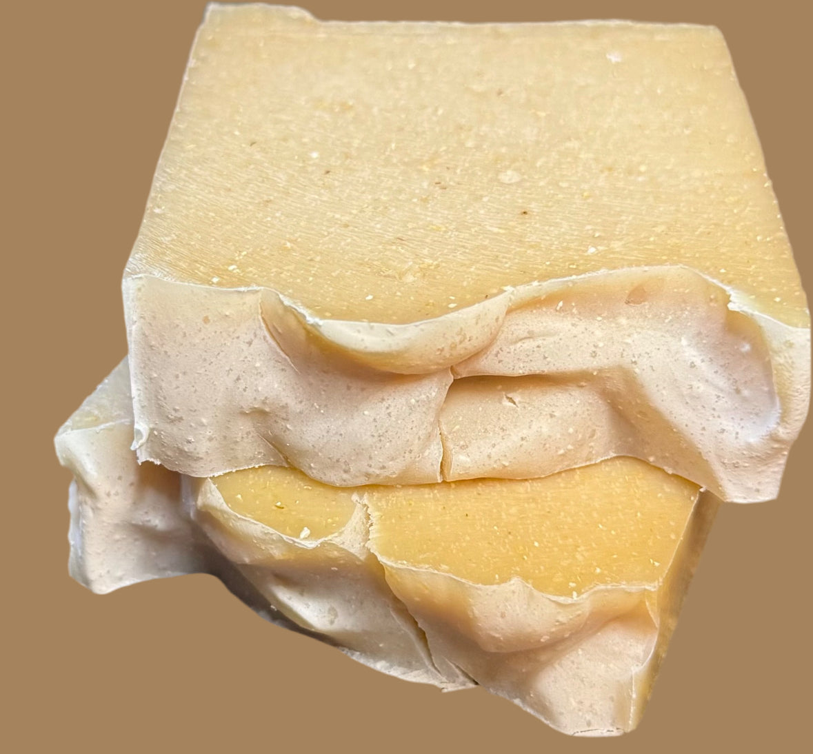 Goats milk an oats soap bar