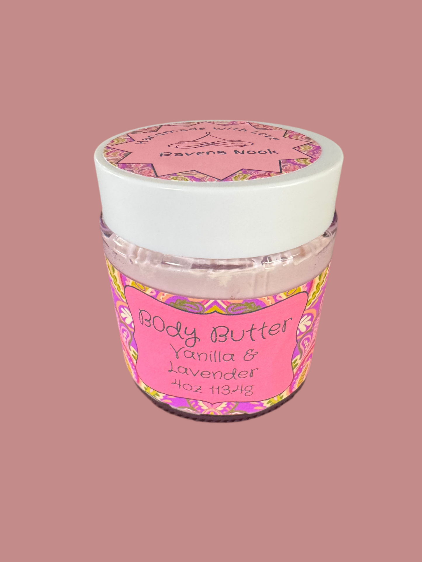 Body butter Vanilla an Lavender