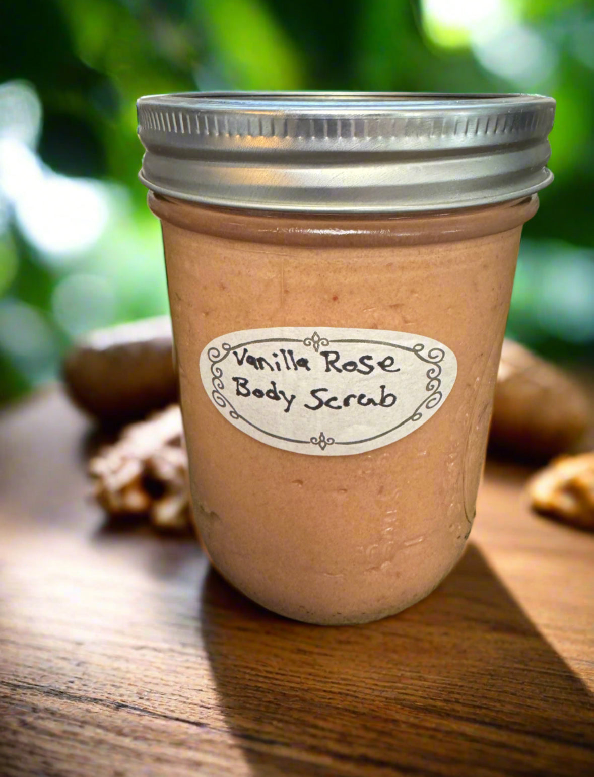 Vanilla Rose body scrub