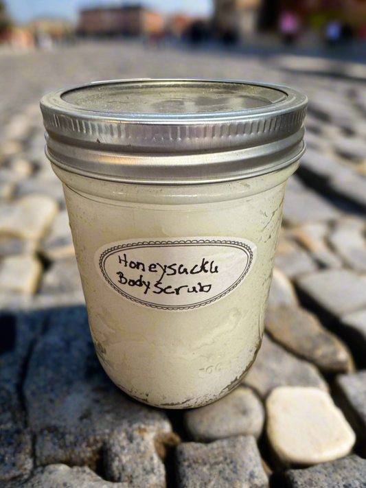 Honeysuckle body scrub